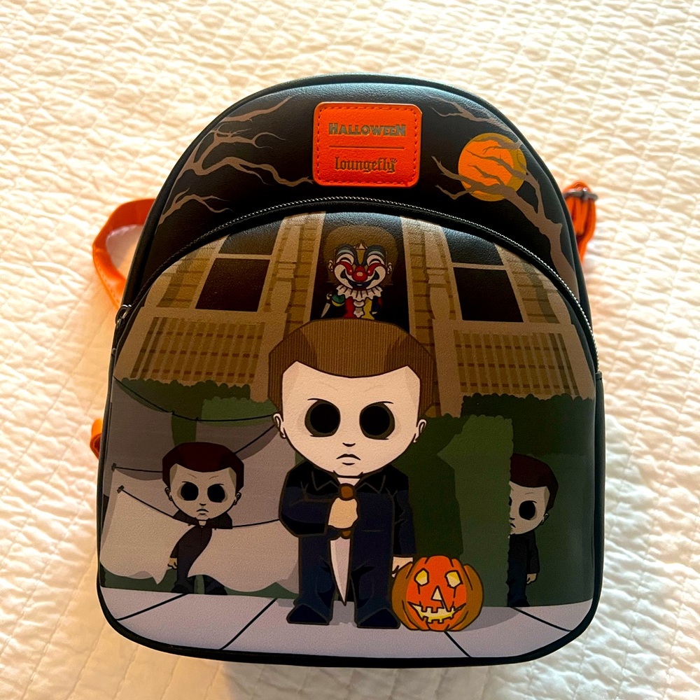 Michael Myers Halloween Loungefly backpack new with tags.
